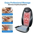 thumbnail image 4 of Snailax Back Massager with Heat, Deep Kneading seat cushion massager for Office Chair, Gifts, 4 of 7