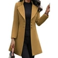 thumbnail image 1 of kurtrusly Versatility Of Women Coat Jacket For Wide Range Of Occasions Easy khaki XL, 1 of 5