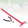 thumbnail image 1 of Nocking Points  Strings Knock Set, Measure String Height Long Service Life useful Useful Brass Bowstring Nocks Buckle Clip  for Outdoor, 1 of 8