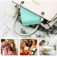 thumbnail image 5 of Travel Velvet Jewelry Box with Mirror, Mini Gifts Case for Women Girls, Small Portable Organizer Boxes for Rings Earrings Necklaces Bracelets (Blue), 5 of 7