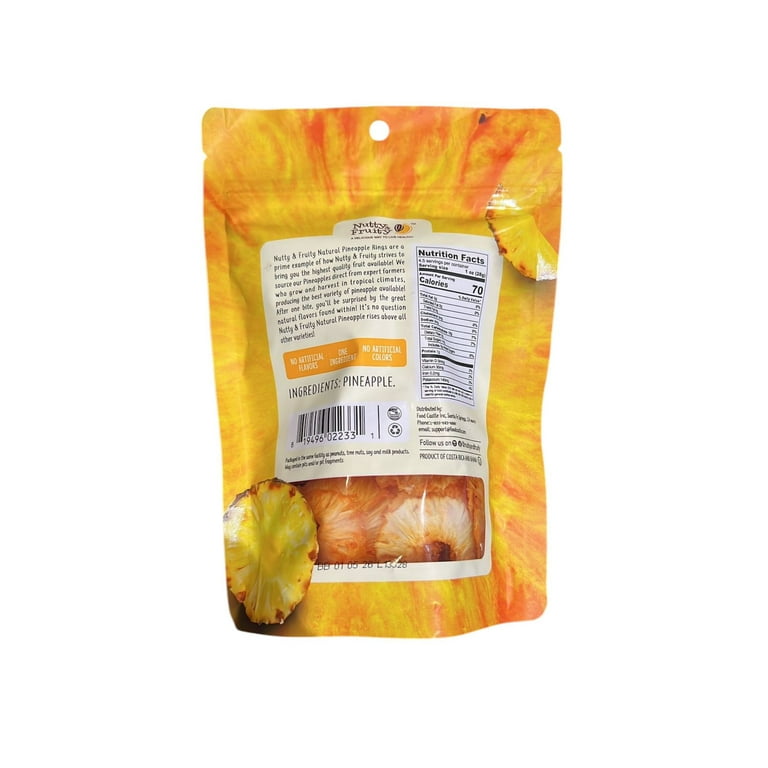 Nutty Fruity Chili Pineapple Rings 4.5oz - Walmart.com