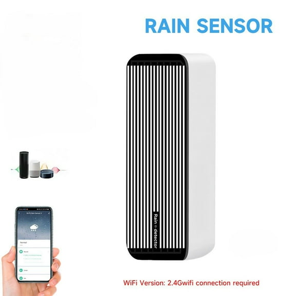 2-in-1 Rainwater Detector Sensor: Low Power, Waterproof, Easy to Install