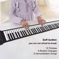thumbnail image 2 of 88 Key Portable Piano Handroll Electronic Piano Environmental Foldable Piano Home Practice Professional Electric Piano, 2 of 6