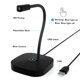 thumbnail image 5 of Computadora de escritorio Micrófono Micrófono con cable USB 360 grados Micrófono de condensador omni Abody Negro, 5 of 7
