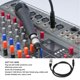 thumbnail image 4 of Cable De Micrófono Macho A XLR Hembra, 1,8 M, 3 Pines, 6,35 Mm, Cable Macho A XLR Hembra, Junta Chapada En Oro, PVC Suave, Resistente A La Oxidación Para El Hogar, 4 of 7