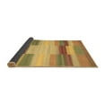 thumbnail image 2 of Ahgly Company Indoor Round Abstract Brown Contemporary Area Rugs, 8' Round, 2 of 4