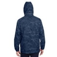 thumbnail image 2 of NE711 North End Men's Rotate Reflective Jacket Classic Navy/Carbon 3XL, 2 of 3