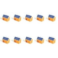 thumbnail image 1 of Thinson 10 Pieces House Shaped Gift Candies Cookies Box Wedding Present Case Party Favor Biscuits Package Packing Boxes Yellow, 1 of 9