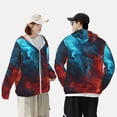 thumbnail image 4 of KLL Sweat à Capuche Extérieur Protection Solaire UPF 50+ pour Hommes et Femmes, Manches Longues, Pêche, Randonnée, Performance, Moyen, 4 of 7