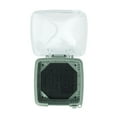 thumbnail image 2 of Intermatic 2-Gang Extra-Duty Plastic In-Use Electrical Outlet Cover in Clear<br>, 2 of 3