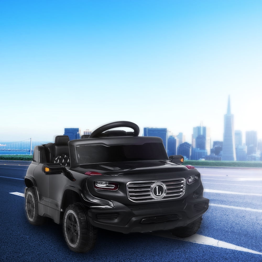 Kepooman 6V Kids Adjustable Electric Ride On Truck Car with 2.4G Remote Control for Children, Black Kepooman 6V Kids Adjustable Electric Ride On Truck Car with 2.4G Remote Control for Children, Black