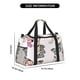 thumbnail image 3 of Fotbe Beautiful Butterfly Bolsa de Viaje con Estampado, Bolsa de Fin de Semana para Mujer con Compartimento para Zapatos, Bolsa de Gimnasio con Bolsillo Húmedo, 3 of 7