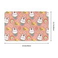 thumbnail image 3 of Uemuo Rabbit So Cute Printed Door Mat Indoor Doormat 16"x24",Front Back Door Mats Non Slip Entrance Rugs,Inside Doormats for Entryway, 3 of 9
