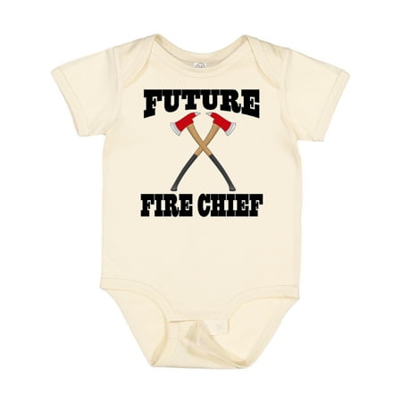 

Inktastic Future Fire Chief Firefighter Gift Baby Boy or Baby Girl Bodysuit