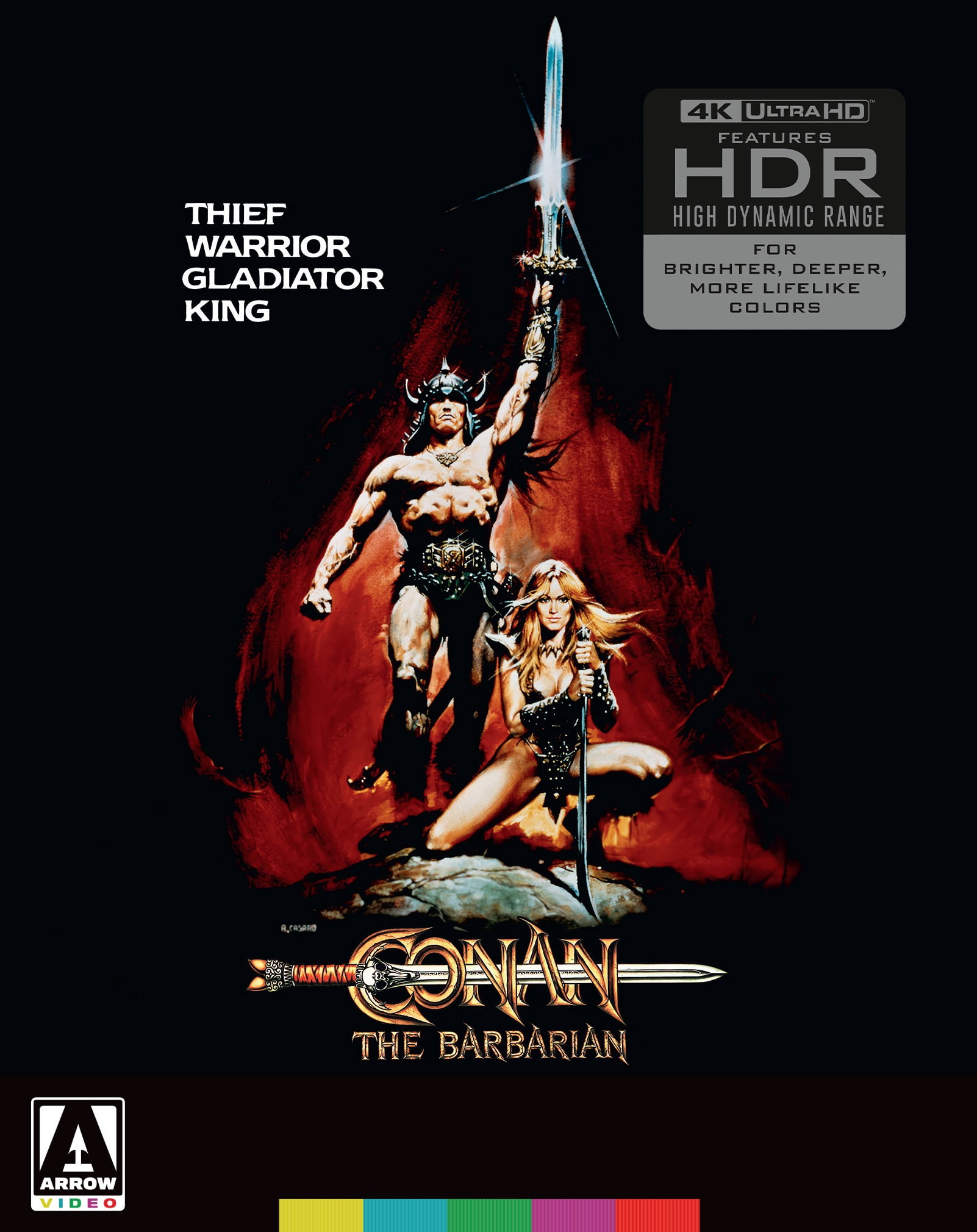 Conan the Barbarian (Limited Edition Steelbook) (4K Ultra HD), Action, MVD