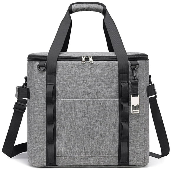 Enfriador TuerCao Soft Insulate 30 cm a prueba de fugas, 28 L, gris
