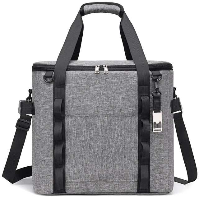 Enfriador TuerCao Soft Insulate 30 cm a prueba de fugas, 28 L, gris