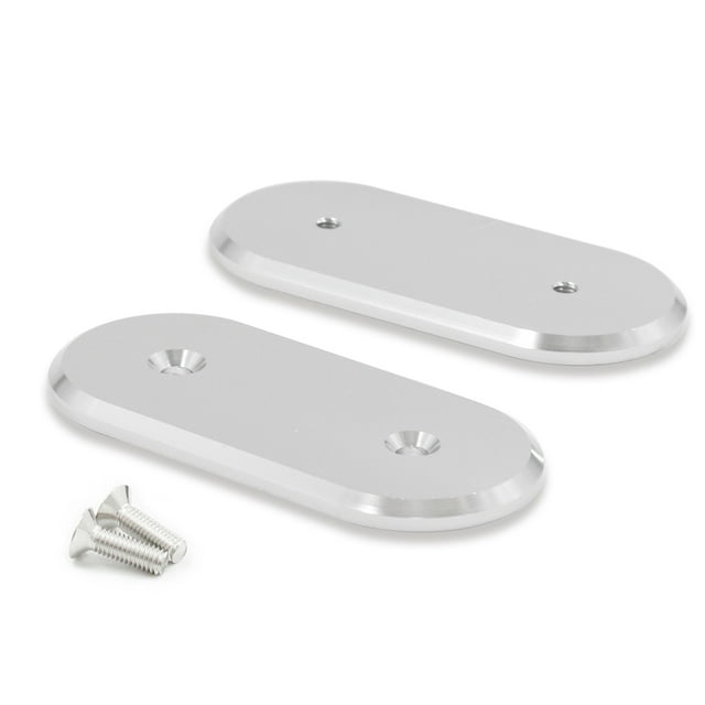 Sidaley Paquete de 2 cubiertas de aire acondicionado para cortafuegos de alambre Tuck, repuesto de piezas de modificación de automóvil para Vehículos, repuestos y accesorios Mis Plata