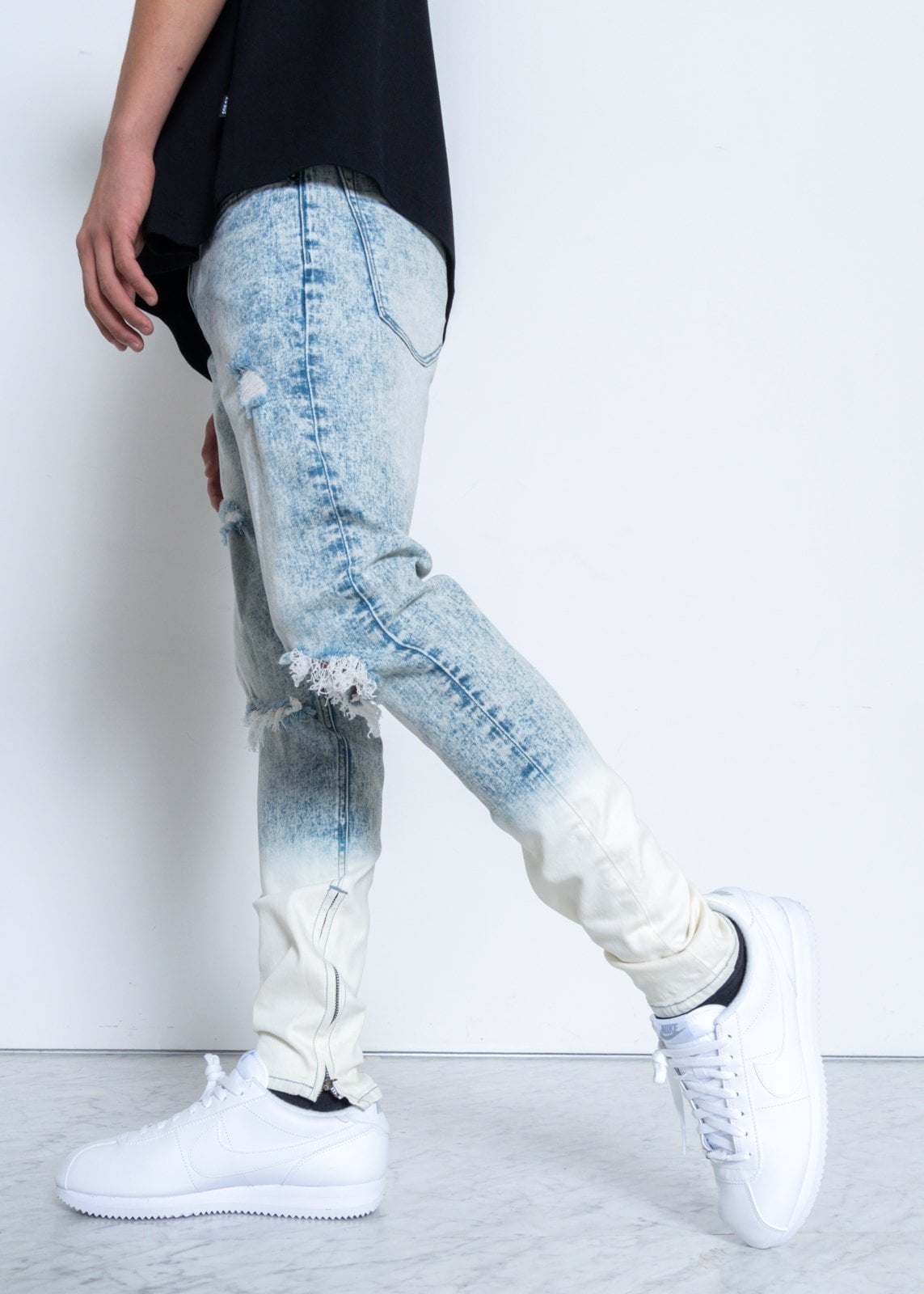 washed jean
