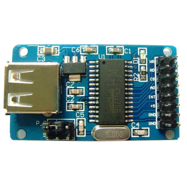 CH375 CH375B USB Module U Disk Read and Board CH375 Write Module USB Interface Communication Single Chip Matching Board