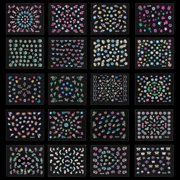3D Flower Nail Stickers,Topboutique 90 Sheets 3D Design Nail Art Stickers 3D Design Tip Stickers Nail Art Stickers Decals Nails Decorations Tips,Mixed Color