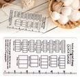 thumbnail image 2 of Quick Gauge Ruler Gauge Ruler for Knitting and Crochet No Counting Needed Easy to Measure Gauges Without Counting Measuring Tool with Grid Measurement for Sewing Measuring Tooldigital Ruler Tape Meas, 2 of 9
