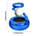 thumbnail image 3 of Xihbxyly Perfume Solar para Coche, Aroma con Energía Solar, Eliminación Natural de Olores, Frescura Duradera, Decoración Elegante para El Coche, Funcionamiento Silencioso, Apto para Conductores y Pas, 3 of 7