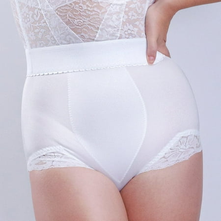 Light Shaping V Leg Brief Panty with Lace 919