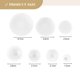thumbnail image 2 of Dollhouse Miniatures Mini Tableware for Decor Use 8Pcs Transparent PVC Set, 2 of 5