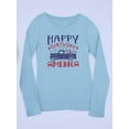 thumbnail image 3 of Happy Birthday America! Long Sleeve Toddler -Image by Shutterstock,  4 Toddler, 3 of 4