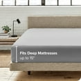 thumbnail image 3 of Bare Home 100% Organic Cotton Fitted Sheet - Percale Weave, 3 of 5