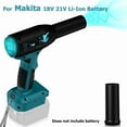 thumbnail image 1 of Para Ma*kita Batería de 18V, Soplador Seco a Chorro de 90000RPM, Ventilador Eléctrico de Mano Inalámbrico para Eliminación de Polvo para Teclado, Exterior, Limpiador de Auto, 1 of 6