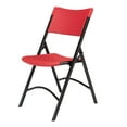 thumbnail image 5 of (Pack of 4) NPS 600 Series Premium Resin-Plastic Folding Chair, Red, 5 of 5