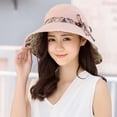 thumbnail image 3 of fastboy Chapeau Large Bord pour Femmes, Protection UV, Décoration Panama, 3 of 9