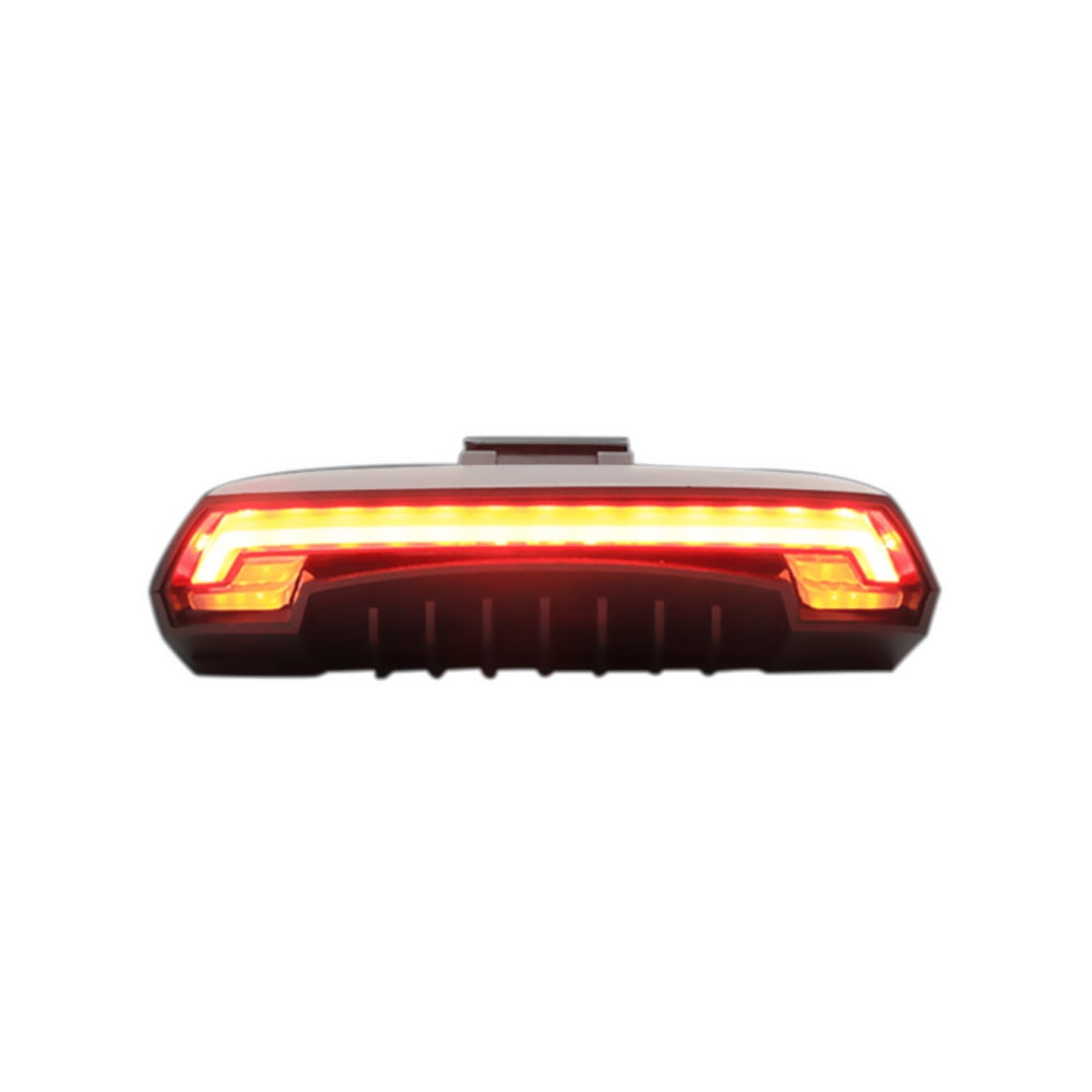 3 Style Bicycle Light Rechargeable Bike Rear Tail Light Warning Smart Lamp W6 