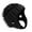 Black, variant on EliteTek Soft Padded Headgear, Universal Fit (Lacrosse, Rugby, Flag Football, Soccer)