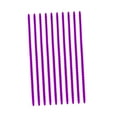 thumbnail image 1 of Rizador de pelo de silicona Flexible para barbería, herramientas de salón de barra permanente, 10 piezas violeta pequeña, 1 of 8