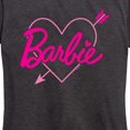 thumbnail image 3 of Barbie -  Arrow Heart Logo - Women's Short Sleeve Graphic T-Shirt, 3 of 5