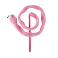 thumbnail image 1 of Cat Toy Snake Shape Cat Teaser Funny Cat Kitten Pet Playing Toy Pink, 1 of 1