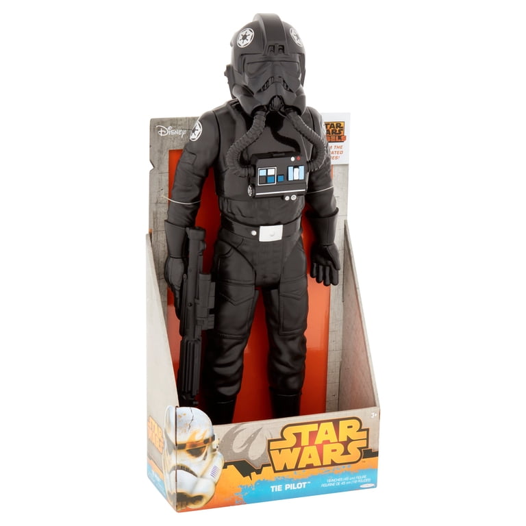 その他 Jakks Pacific - Figurine Star Wars - Tie Fighter Pilot 50cm articul?e - 0039897782294 Jakks Pacific Star Wars Rebels Tie 18'' Fighter Pilot Action