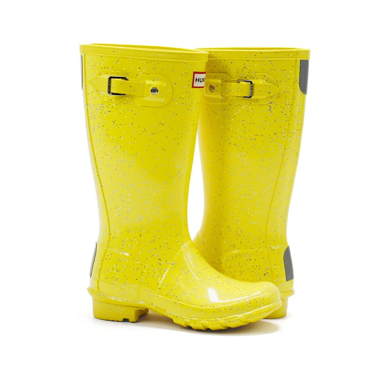 Hunter Girls Original Giant Glitter Rain Boots, Illuminating