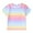 Pink, variant on EnJoCho Kids Printed Shirts Kids Toddler Baby Boy Girls Multicolor Stripe Print Short Sleeve T Shirt Tops Clothes Kids Trendy Tops Casual Sport Shirts 3-4 Years