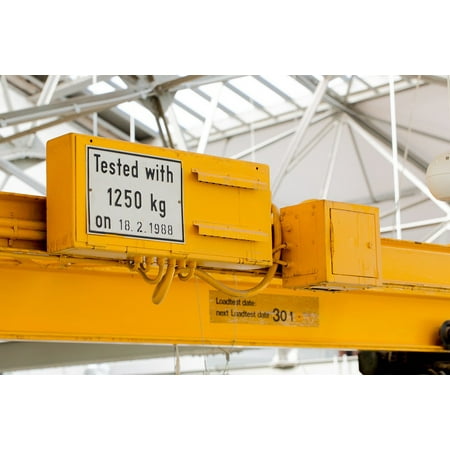 Steel Hull - Canvas Print Hall Kg Restored Steel Crane Kilo Metal Stretched Canvas 10 x 14