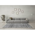 thumbnail image 3 of Ahgly Company Indoor Square Abstract Gray Modern Area Rugs, 8' Square, 3 of 4