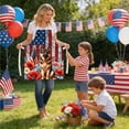 thumbnail image 4 of Independence Day Aprons Festive Decor Kitchen Cooking For Stain Protection, 4 of 6