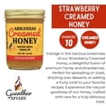 thumbnail image 2 of Guenther Apiary Local Arkansas Made - 100% Raw Unfiltered Honey - Crafted with Care and Expertise - Antioxidant-Rich Sweetness Packed with Nutrients - 10 oz Jar (Strawberry), 2 of 7
