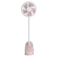thumbnail image 2 of Ventilador USB recargable perfecl portátil de clip 360 grados Rosado, 2 of 7