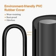 thumbnail image 4 of U Lock, Bike Lock, Bicycle Padlock, Motorcycle Combination Lock Heavy Duty Combination Anti-theft Door Lock, Black, 4 of 5