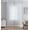 WHITE, variant on Crinkle Sheer Rod Pocket Curtains – 2 pack, Crinkled Texture