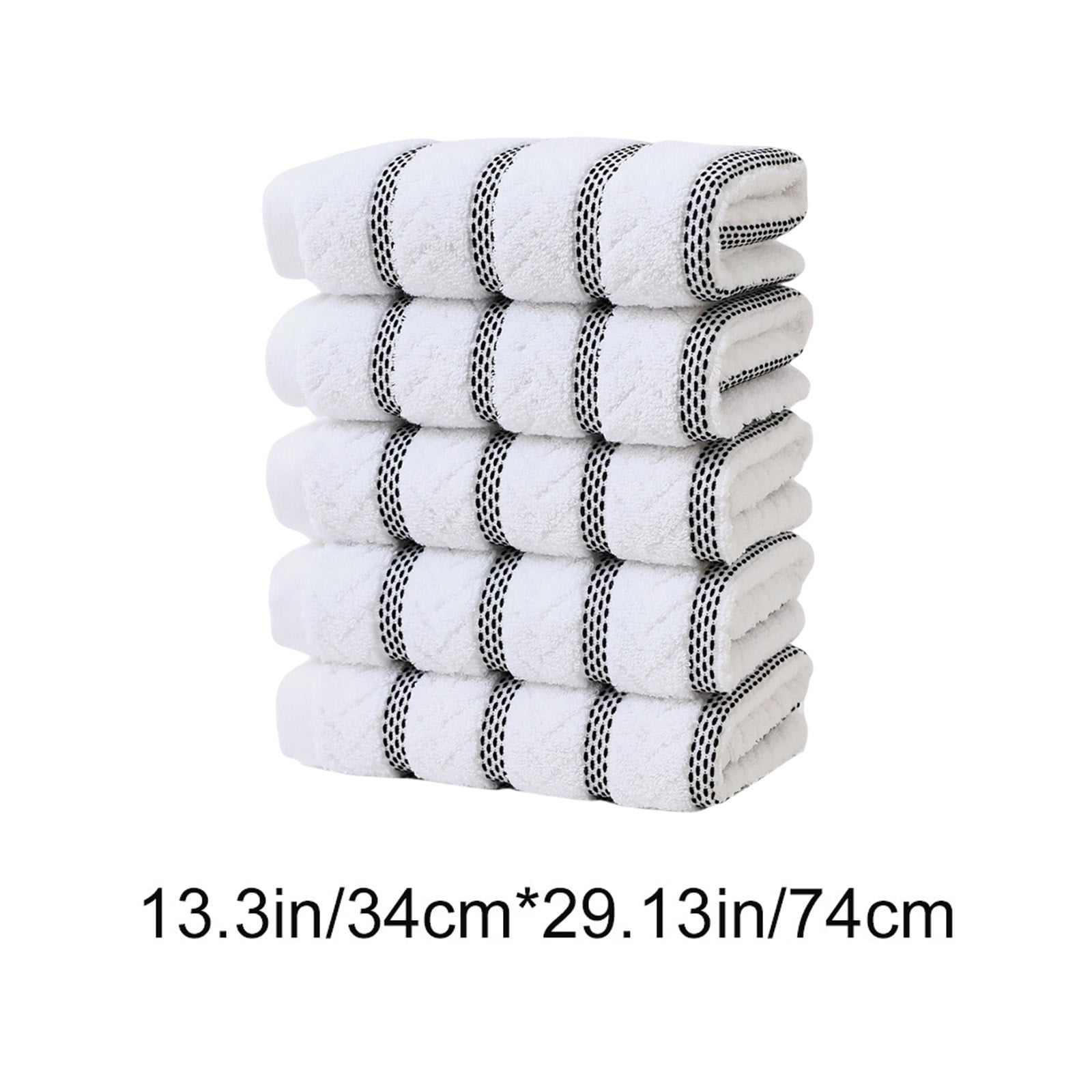 Specollect Clearance 10Pcs Classic Turkish Towels Luxurious 100% Turkish Cotton Washcloths, Highly Absorbent & Quick Dry, Face Towels Wash Cloths for Hotel, Spa & Gym